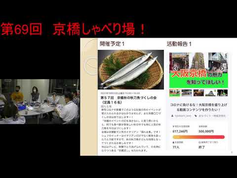 第69回 京橋しゃべり場の動画をYouTubeで見る