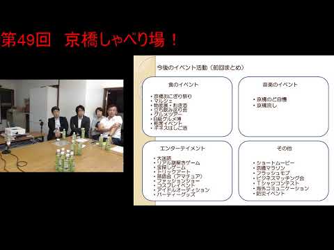 第49回 京橋しゃべり場の動画をYouTubeで見る