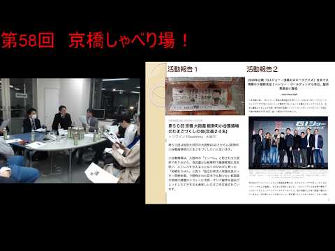 第58回 京橋しゃべり場の動画をYouTubeで見る
